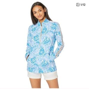 Lilly Pulitzer UPF 50+ Skipper Popover Jacket